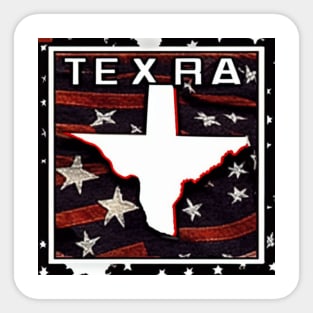 texas state sticker Sticker